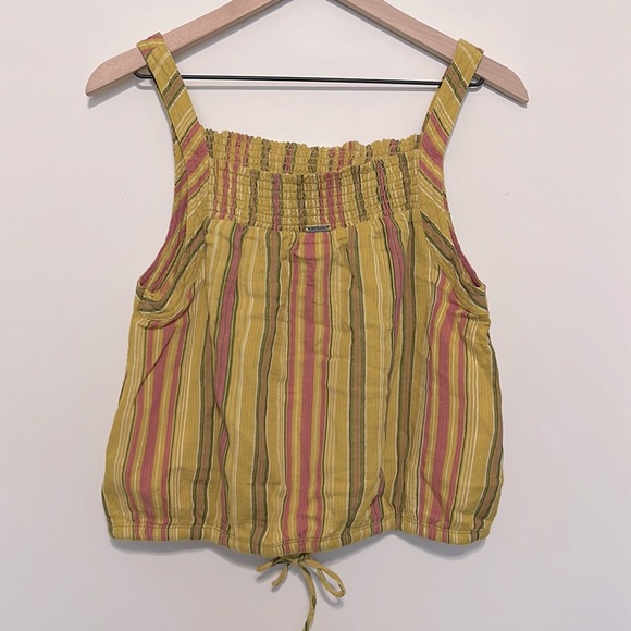 Prana Leapfrog Stripe Little Palm Organic Cotton Cami - Picture 4 of 11